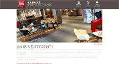 Desktop Screenshot of hotelibis-pornichet.com